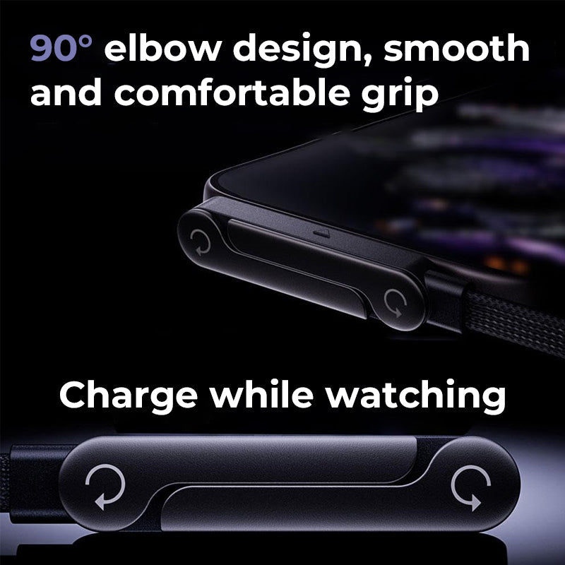 PowerStand Pro | Super câble de charge 2 en 1, Type C - 240W - avec support