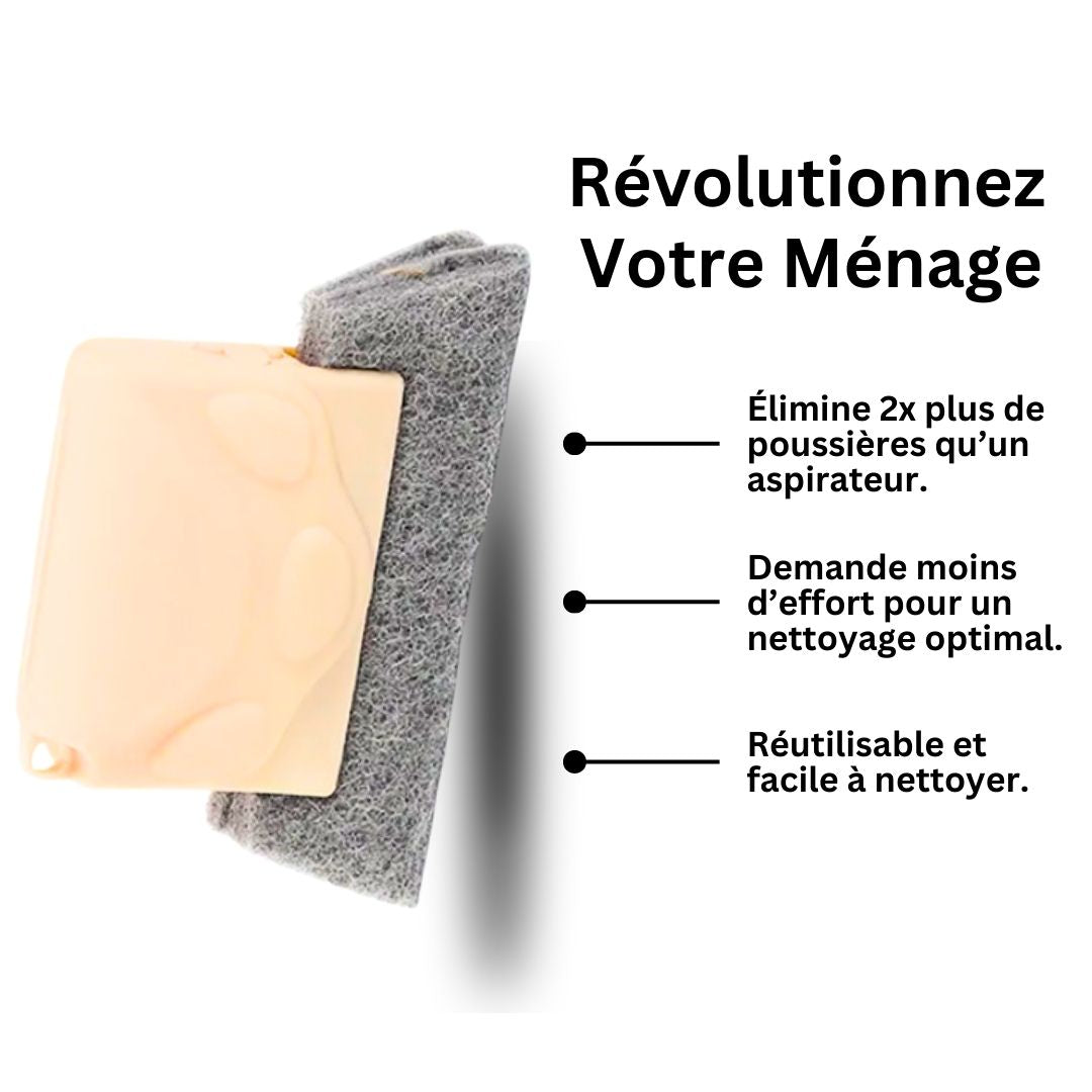 Brosse | CleanEase™ + Pack de Mousse offert