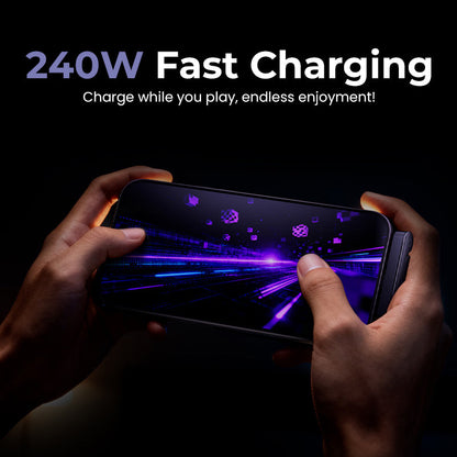 PowerStand Pro | Super câble de charge 2 en 1, Type C - 240W - avec support