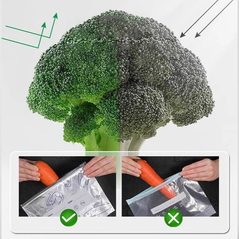 Sachets de Conservation Alimentaire Réutilisable| FraîchPlus