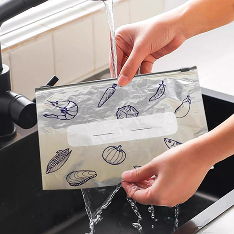 Sachets de Conservation Alimentaire Réutilisable| FraîchPlus