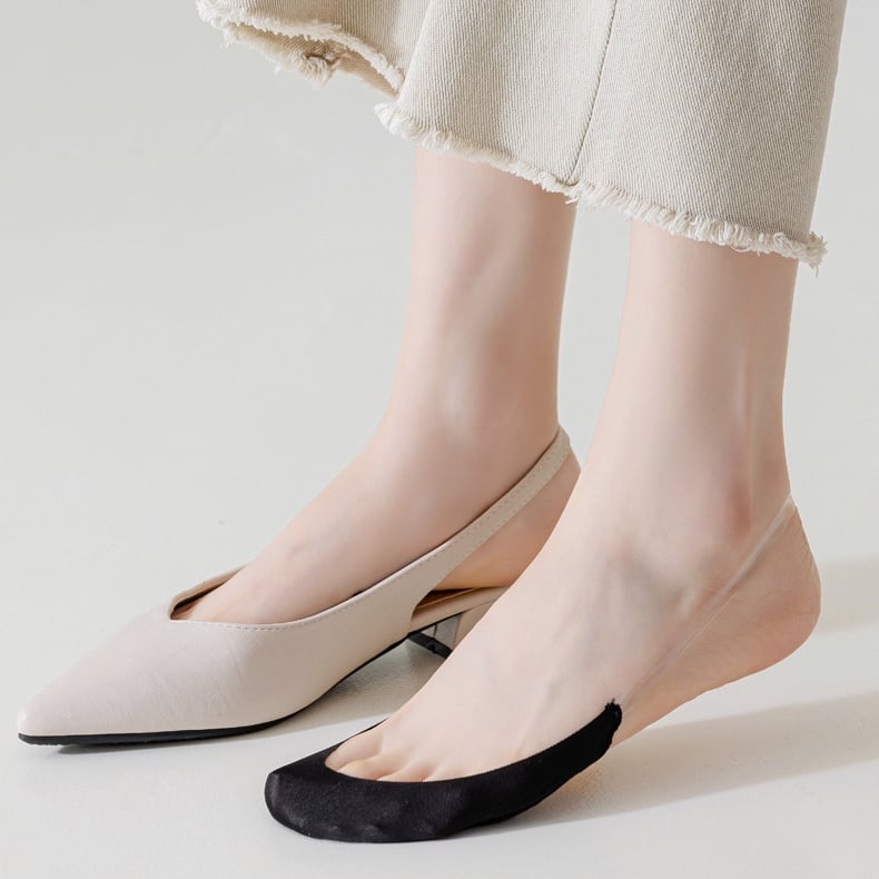 Confort de Plume | Chaussettes Invisibles Anti-Ampoule : 5 Paires