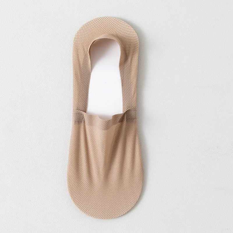 ZéroGlisse | Chaussettes Invisibles Anti-Glisse Respirantes : 3 paires