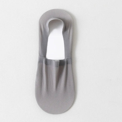 ZéroGlisse | Chaussettes Invisibles Anti-Glisse Respirantes : 3 paires