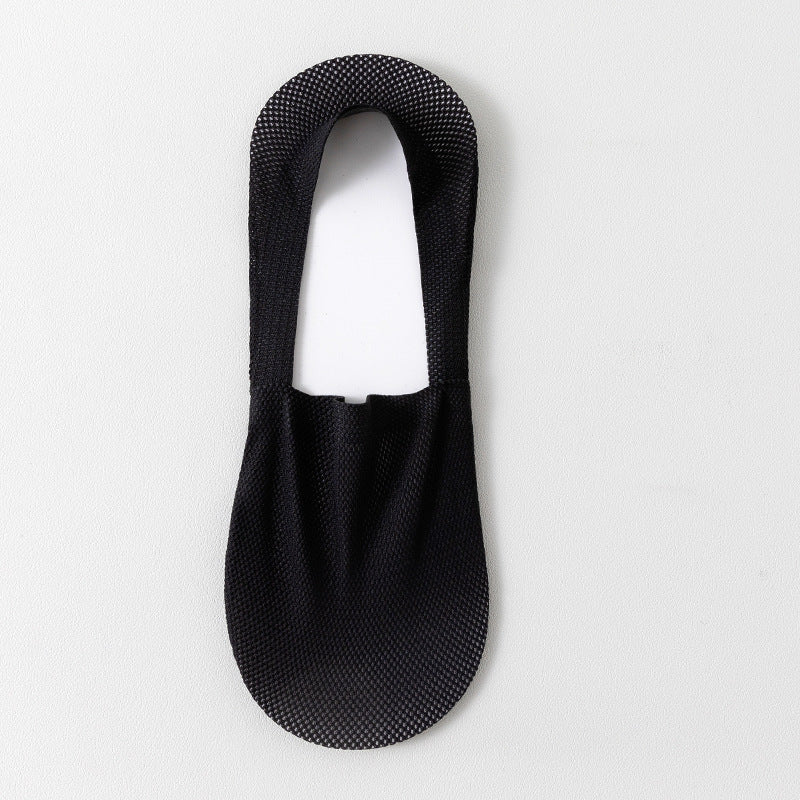 ZéroGlisse | Chaussettes Invisibles Anti-Glisse Respirantes : 3 paires