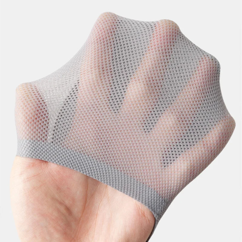 ZéroGlisse | Chaussettes Invisibles Anti-Glisse Respirantes : 3 paires
