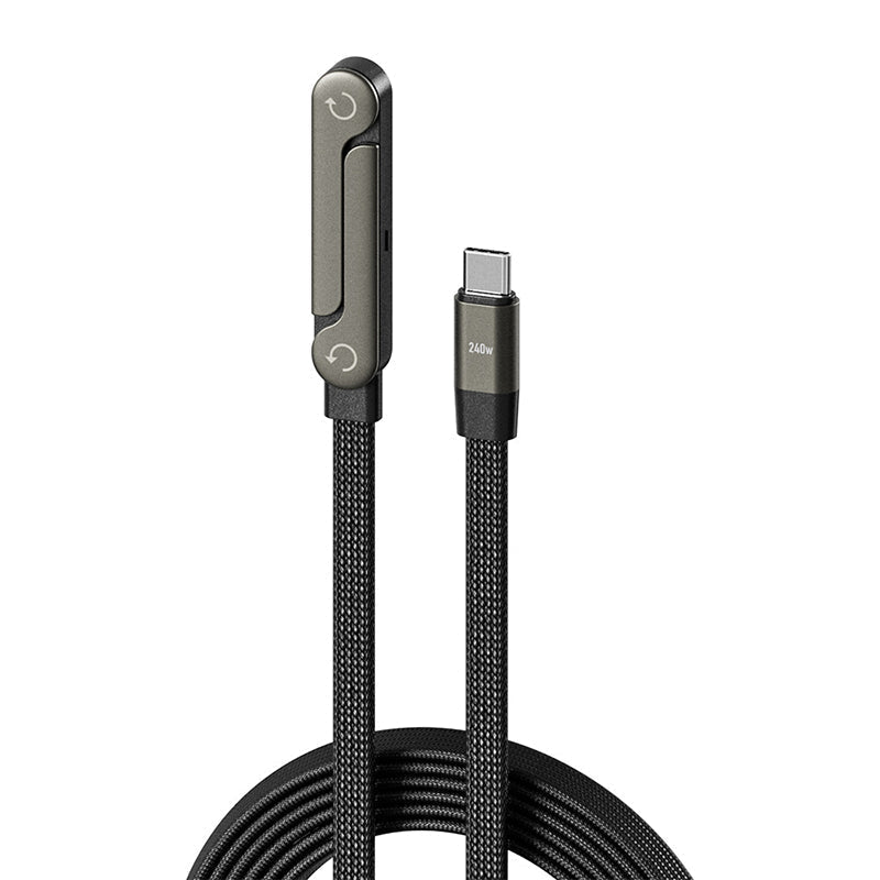 PowerStand Pro | Super câble de charge 2 en 1, Type C - 240W - avec support