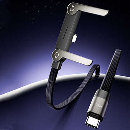 PowerStand Pro | Super câble de charge 2 en 1, Type C - 240W - avec support